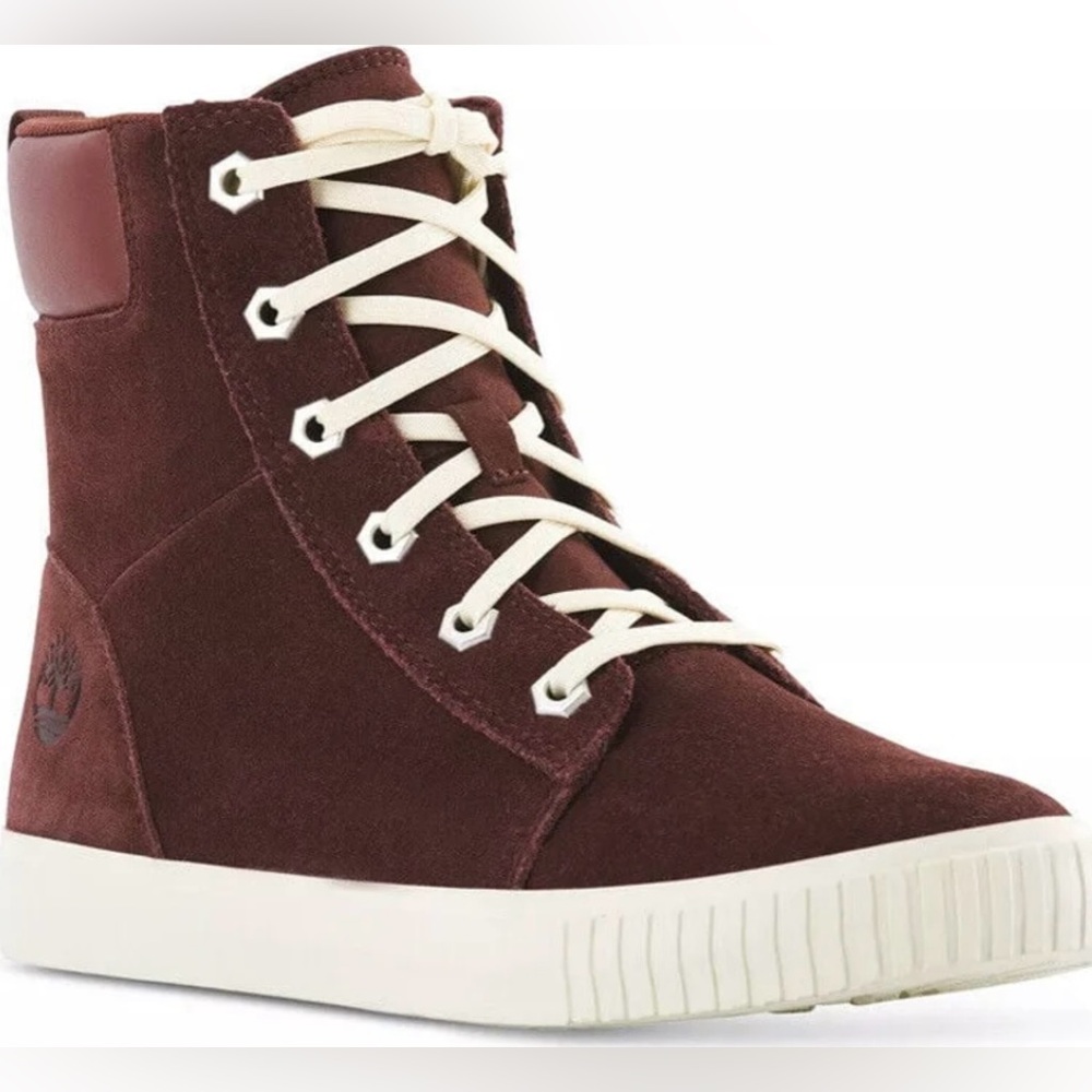 Timberland Skyla Bay 6 inch Lace-up Boots | Burgundy | Women's Sz 6 | New in Box